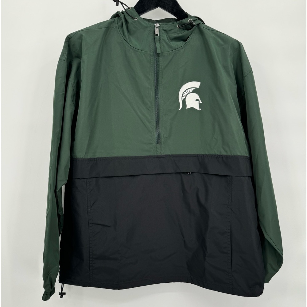 Champion Michigan State Windbreaker Big 10 Sports EUC College‎ Football size L